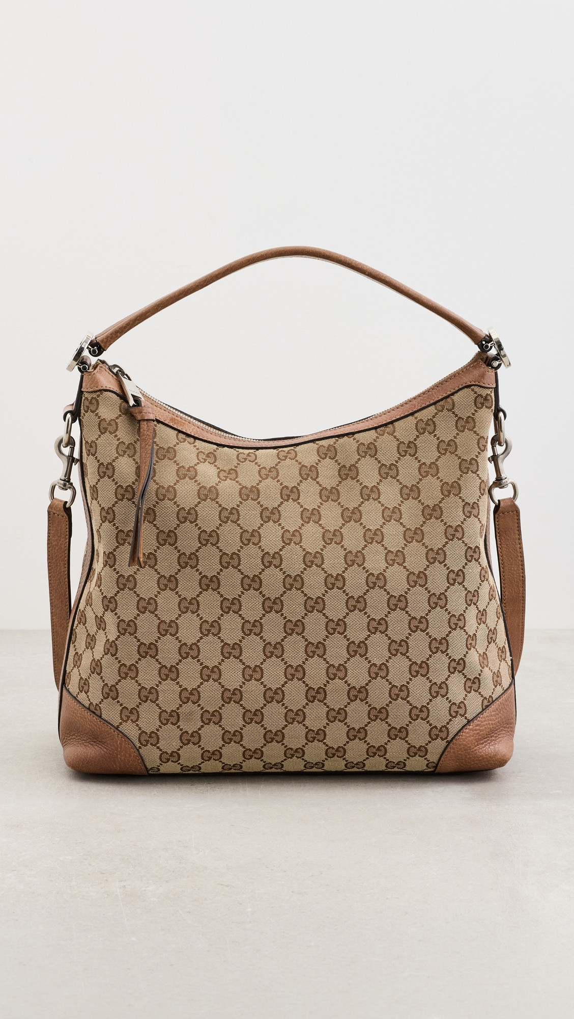 Gucci Canvas Miss GG Large Hobo Bag | Shopbop