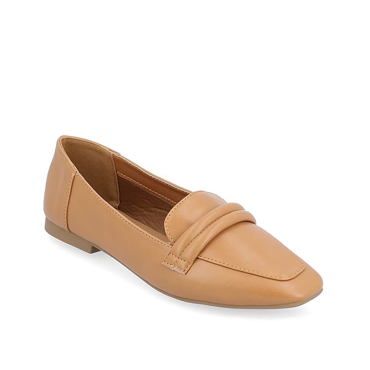 Journee Collection Vidoree Loafer | Women's | Tan | Size 11 | Flats | Loafers | DSW