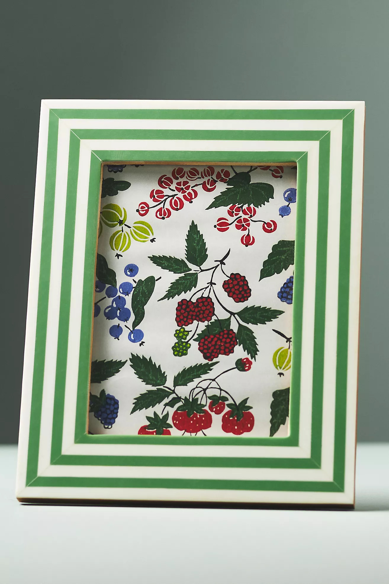 Striped Resin Frame | Anthropologie (US)