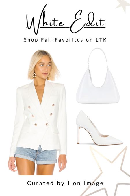 LTK White Edit curated by your favorite personal shopper Jenni @ionimage 🤍

Shop my fall favorites on @shopltk app #LTKfashion #LTKmidsize

Workwear, office look, early fall styles, back to work clothes, business style, boss babe, white blazer with denim, white dress, white bag, white heels, fall styles @revolve @express #LTK

#LTKstyletip #LTKover40 #LTKworkwear