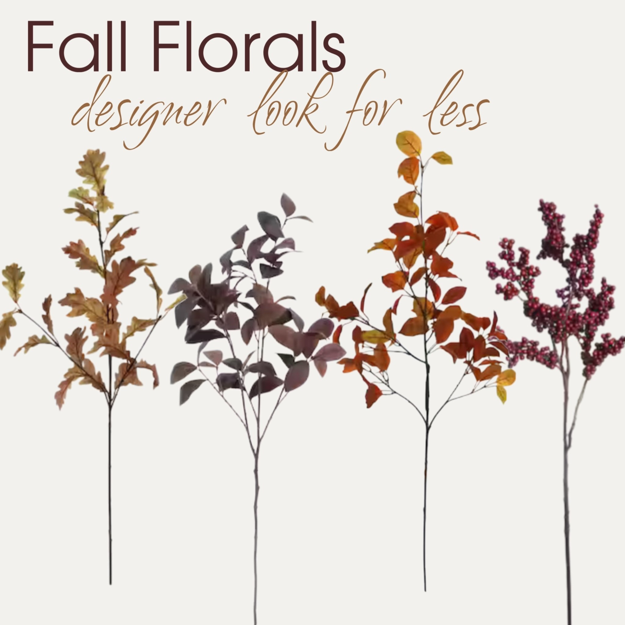 Fall faux floral stems and branches. Designer look for less. Affordable and under $10. On sale.

#michaels #falldecor #fauxstems #fauxflorals #fall

#LTKHome #LTKSeasonal #LTKSaleAlert