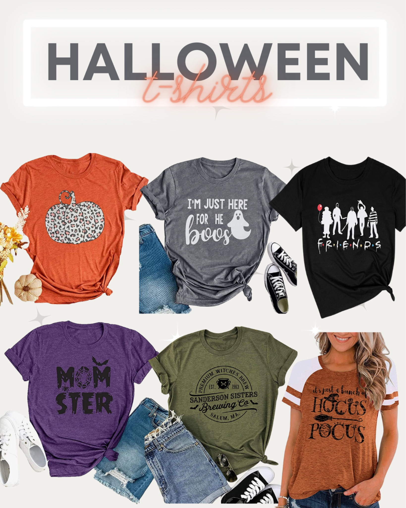 Amazon Halloween t-shirts, pumpkin t-shirt, momster, hocus pocus

#LTKunder50 #LTKcurves #LTKSeasonal