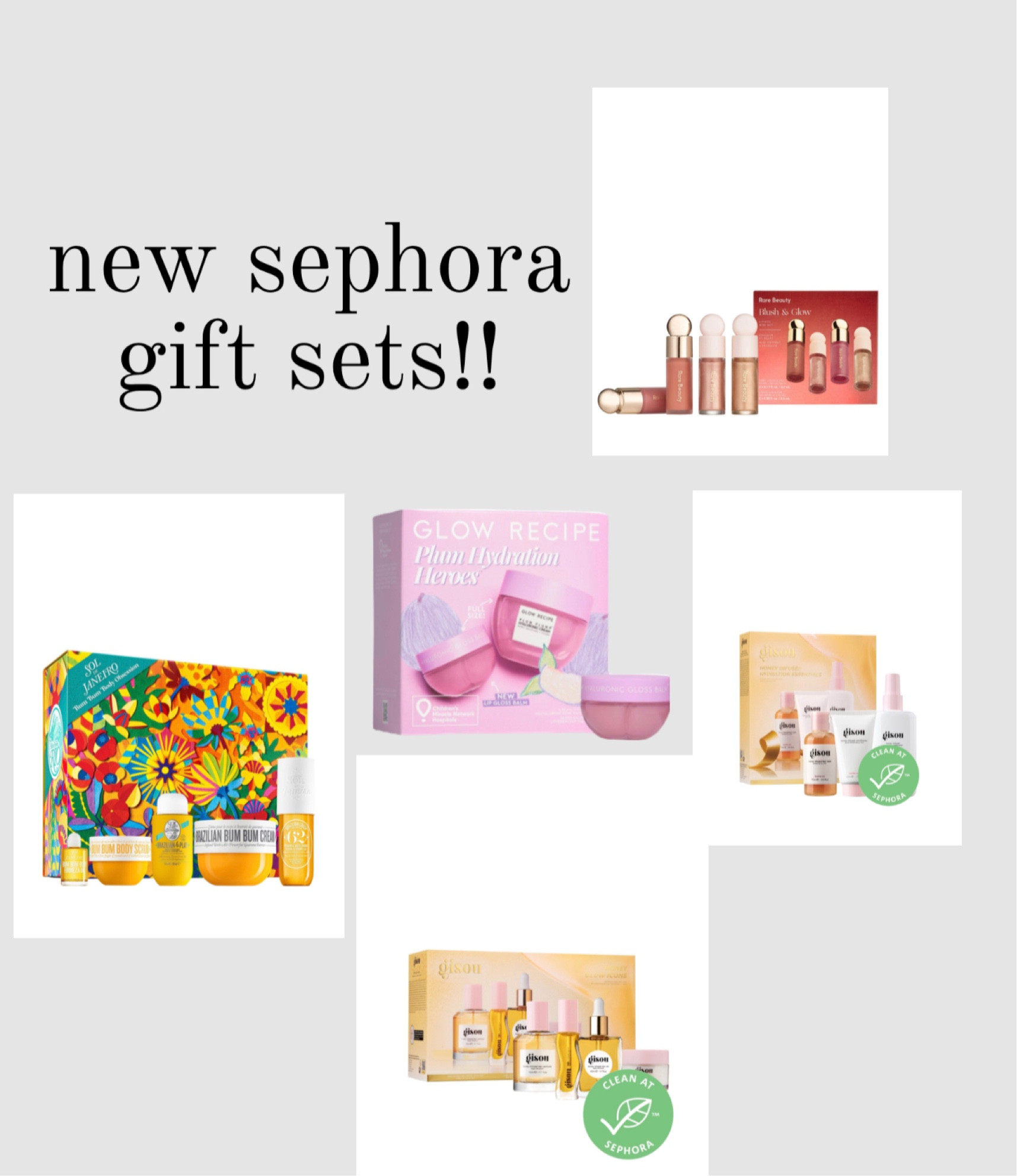 


Sephora, sephora deals, sephora sale, makeup, makeup deals, rare beauty, rare beauty blush, makeup gift sets, beauty gift sets, value sets 

#LTKGiftGuide #LTKHoliday #LTKfindsunder100