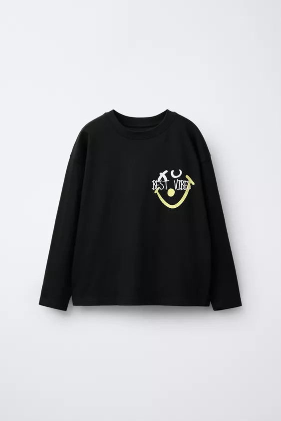 GRAFFITI TEXT T-SHIRT | Zara US