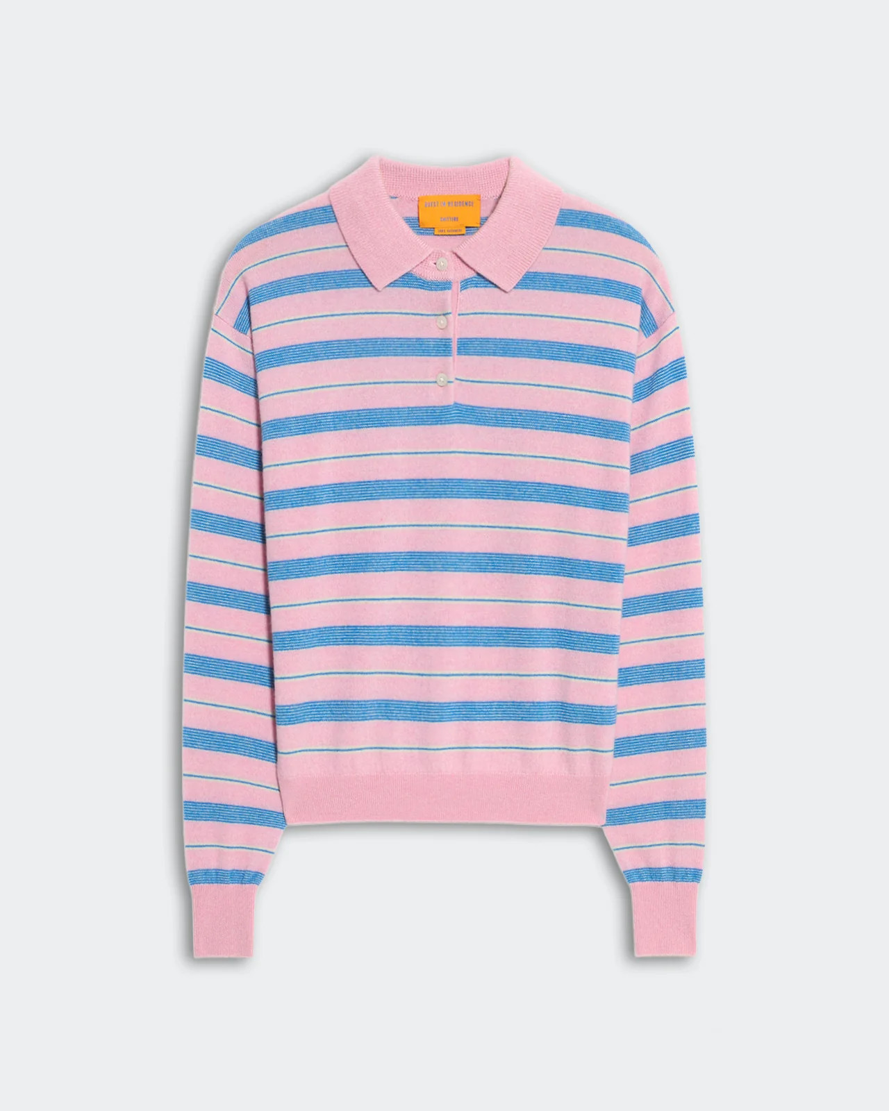 Collegiate Stripe Polo - Daybreak Combo | Guest In Residence