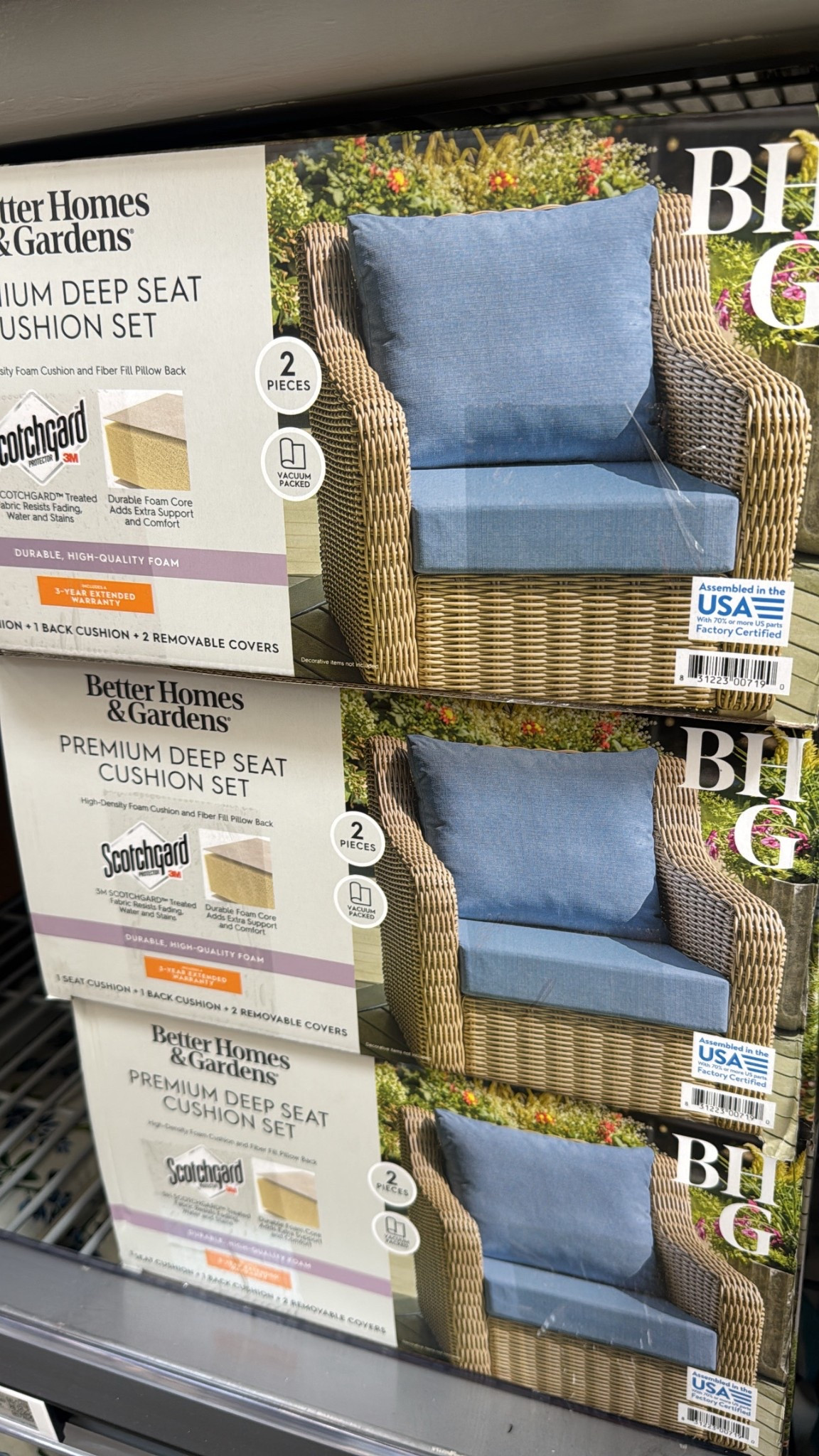 Finally additional seat cushion options! Good way to spice up your current Walmart patio furniture! 

River oaks, seat cushion, Walmart 

#LTKSeasonal