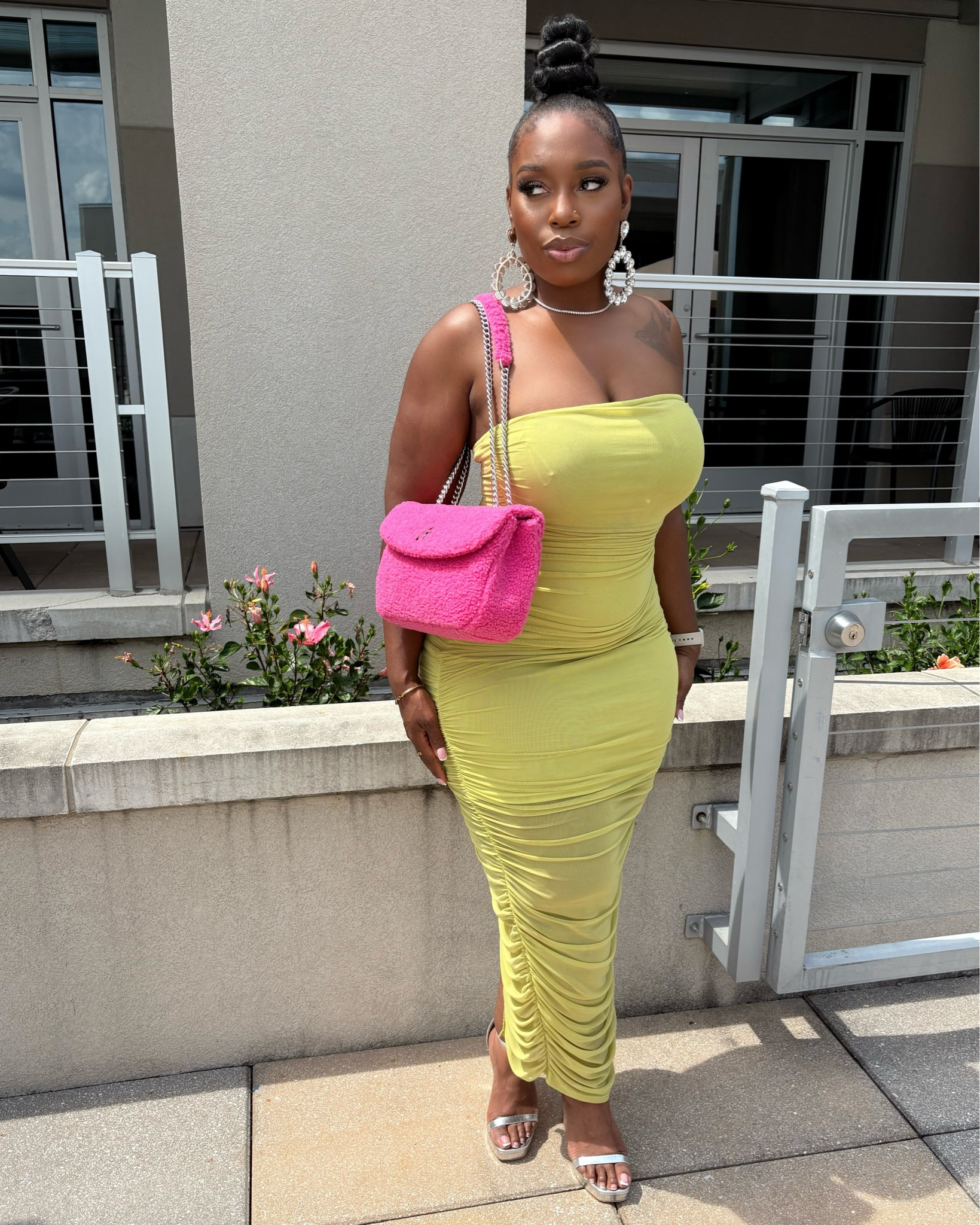 
She’s soft, she’s bold, she’s pink — and she’s stealing hearts one outfit at a time! 💕🧸✨ This medium Teddy Bag is the it accessory for cozy vibes with a pop of personality. Perfect for errands, brunch dates, or just reminding yourself you deserve cute things just because.

#LTKMidsize #LTKStyleTip #LTKBeauty