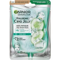 Garnier Anti-Fatigue Hyaluronic Acid and Icy Cucumber Cryo Jelly Face Mask 27g | Look Fantastic (CN)