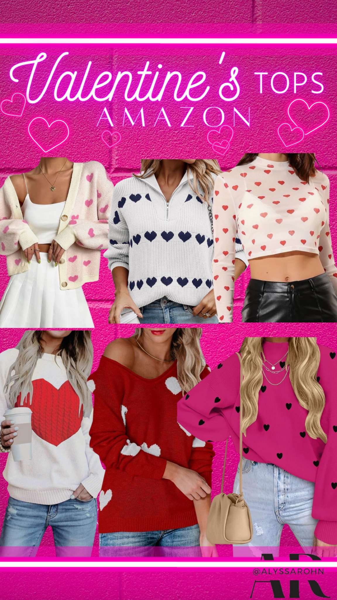 Valentine’s Day casual tops. Amazon Valentine’s Day sweater. Heart sweater.

#LTKSeasonal #LTKstyletip #LTKHoliday