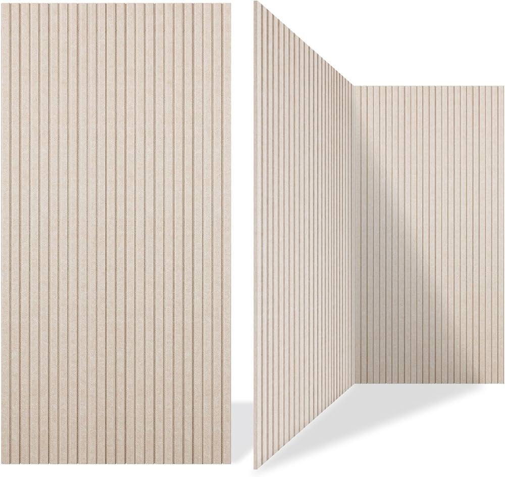 10 Pack Acoustic Panels,47.2x23.6x0.4 inch Acoustical Wall Panels,Large Soundproof Panels,Self-Ad... | Amazon (US)