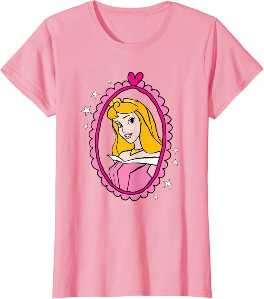 Disney Princess Sleeping Beauty Aurora Portrait T-Shirt T-Shirt | Amazon (US)