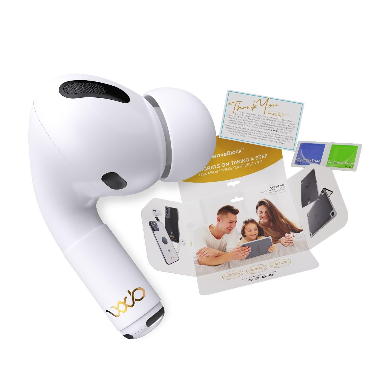 EMF Protection Sticker for AirPods Pro, 2-Pack - Scientifically Backed Patented Lab-Tested 5G-Shi... | Amazon (US)