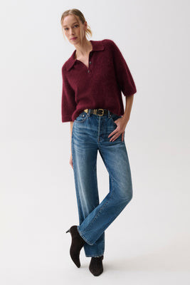 Cassie Super High Rise Straight Jean - Legend | Pistola Denim
