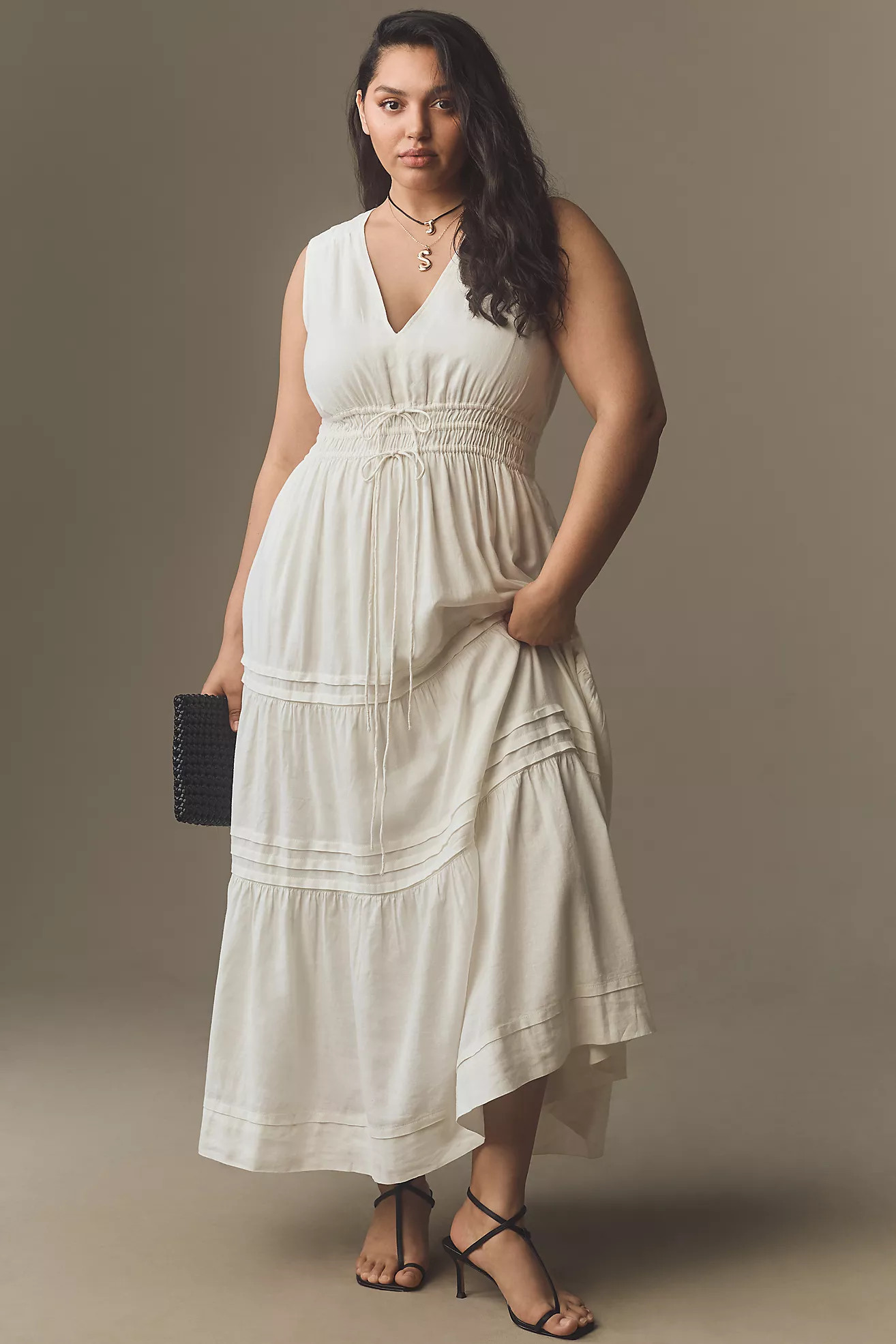 The Somerset Maxi Dress: Linen Ties Edition | Anthropologie (US)