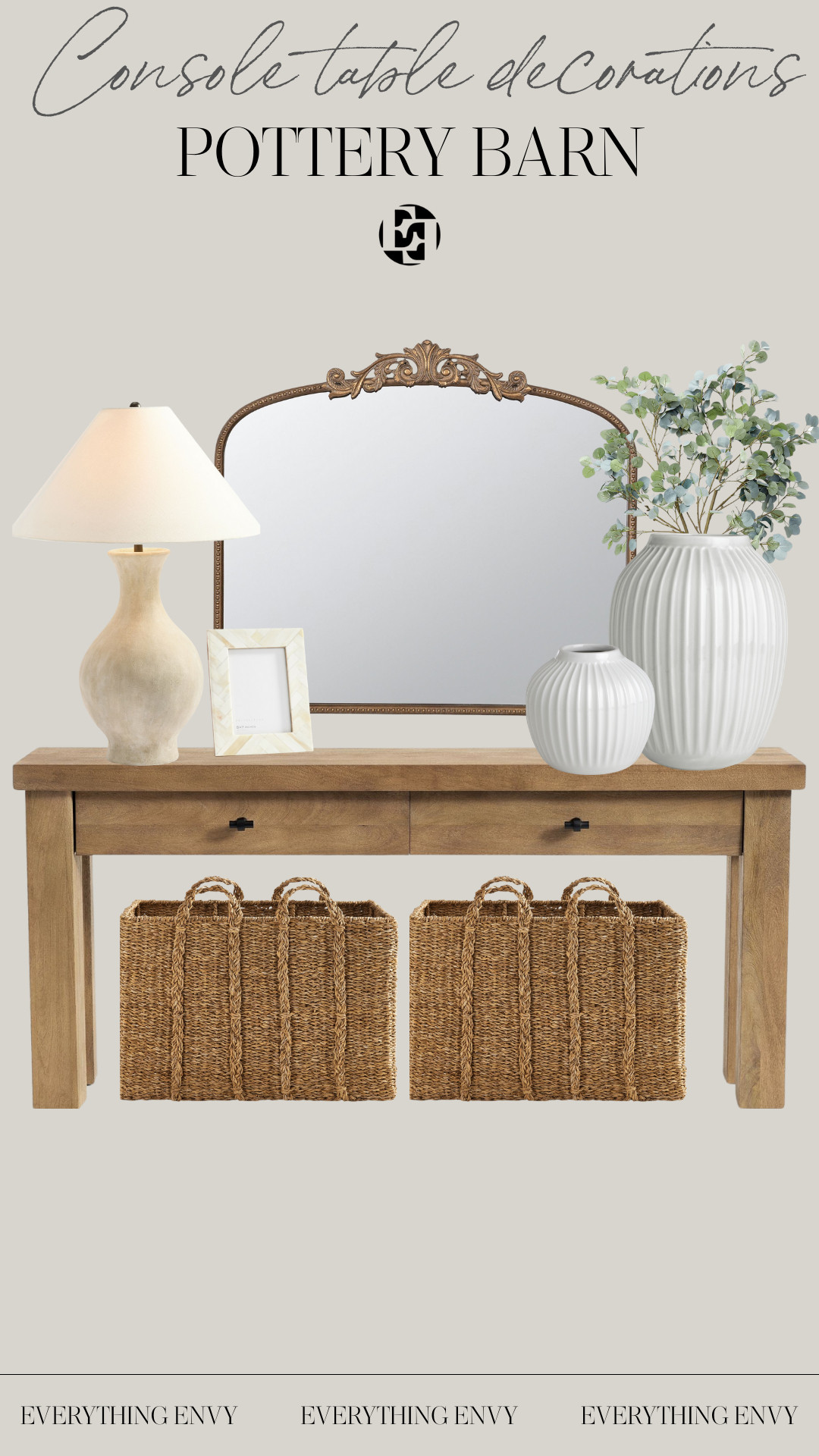 Styling the perfect console table with elegant decor pieces from Pottery Barn—timeless, sophisticated, and designed to elevate any space. Everything linked 

 #LTKHome