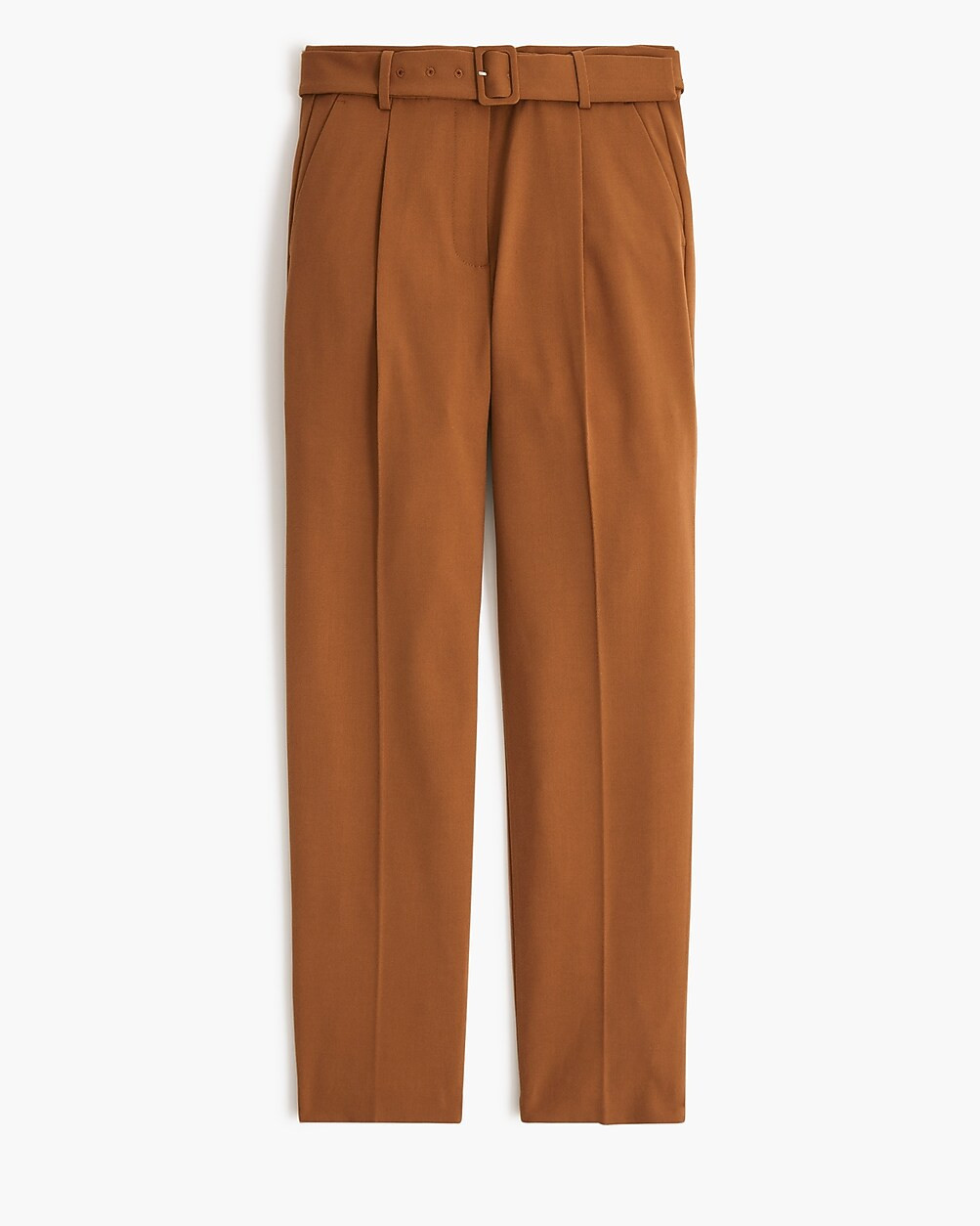 Belted straight-leg trouser pant | J.Crew Factory