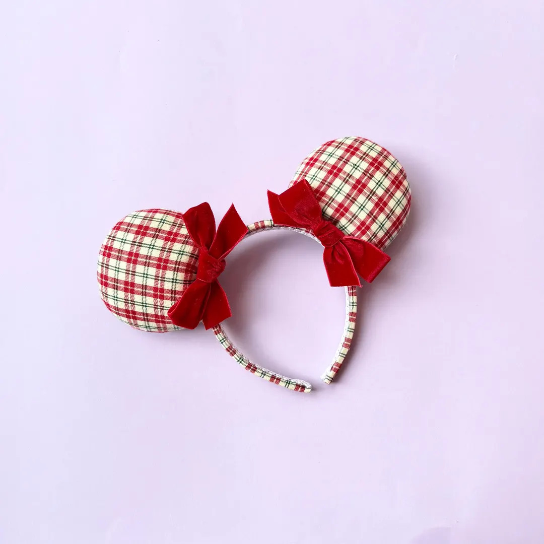 Merry Bow Christmas Ears - Etsy | Etsy (US)
