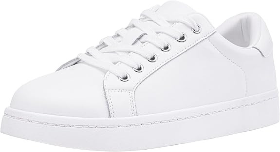 Vepose Women's Walking Casual Sneakers, Dressy Arch Support Comfortable Low Top Tennis Lace up 80... | Amazon (US)