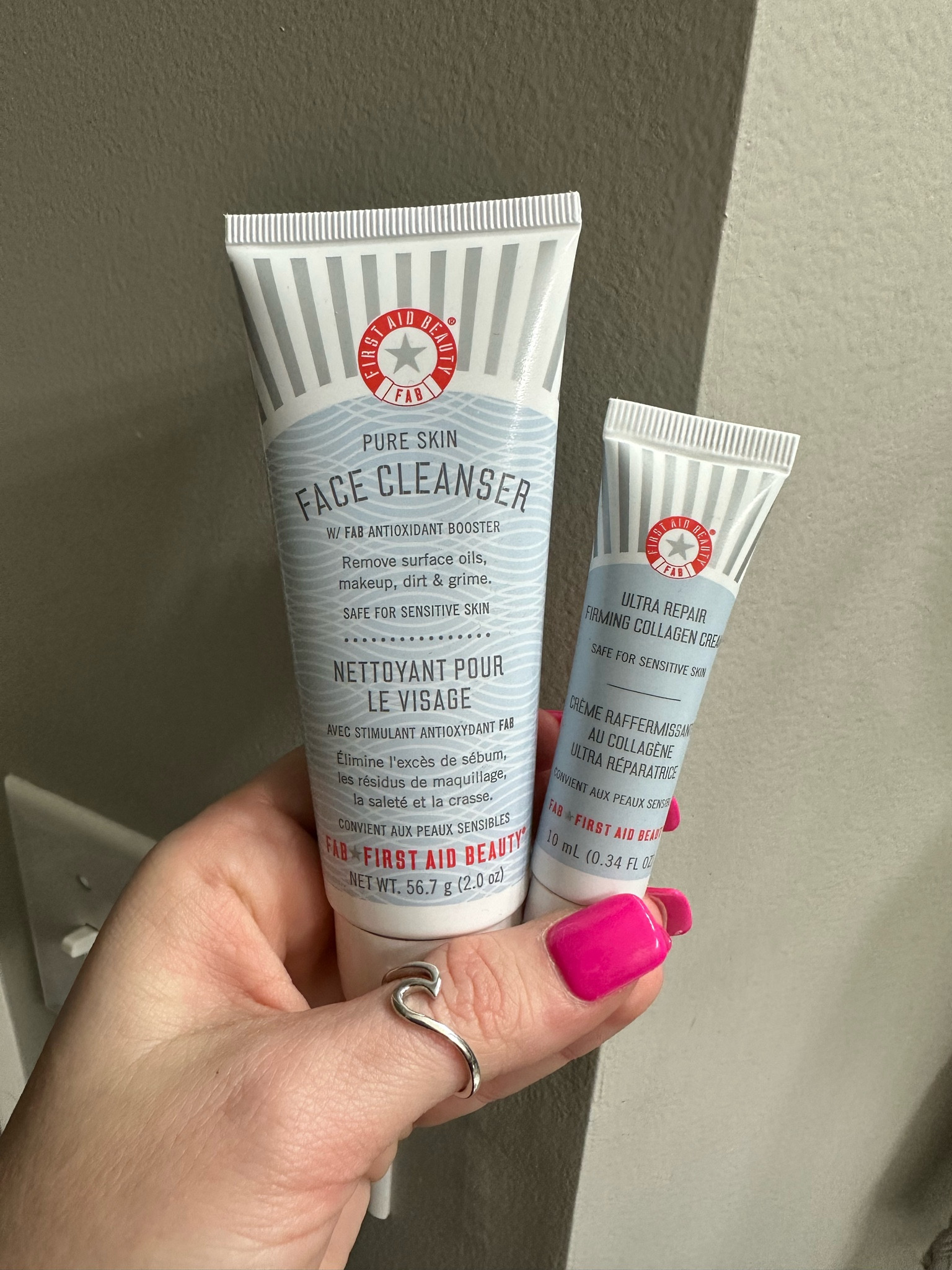 First Aid Beauty products have won the hearts of many skincare enthusiasts, including myself, and for good reason. These products are formulated with clean, effective and skin-loving ingredients that cater to a wide range of skin concerns. Whether you have dry, oily, sensitive or combination skin, there's a First Aid Beauty product that's perfect for you.

One of the reasons why people love First Aid Beauty products is because they are free from harsh chemicals and irritants such as parabens, sulfates and artificial fragrances. Instead, they use gentle and nourishing ingredients like colloidal oatmeal, shea butter, and allantoin to soothe and protect the skin.

Another reason why First Aid Beauty products are so popular is because they are versatile and multifunctional. Their Ultra Repair Cream, for example, can be used as a daily moisturizer, a night cream, or even as a soothing treatment for eczema and other skin irritations. Their Facial Radiance Pads, on the other hand, can be used to exfoliate, brighten and tone the skin.

First Aid Beauty products are also affordable and easily accessible. They are available in many drugstores, department stores and online retailers, making it easy for people to incorporate them into their daily skincare routines without breaking the bank.

People love First Aid Beauty products because they are clean, effective, gentle, versatile, affordable and accessible. With so many options to choose from, it's no wonder why they have become a staple in many people's skincare routines.

#LTKunder50 #LTKbeauty #LTKFind