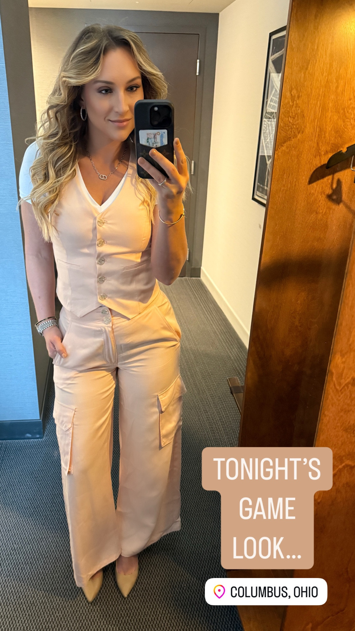 Adorable matching #vest and #cargopants set for tonight’s game! #Pink #PinkSuit #SpringOutfit #Spring

#LTKWorkwear #LTKSeasonal #LTKStyleTip