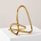 Loop Brass Metal Object | West Elm (US)