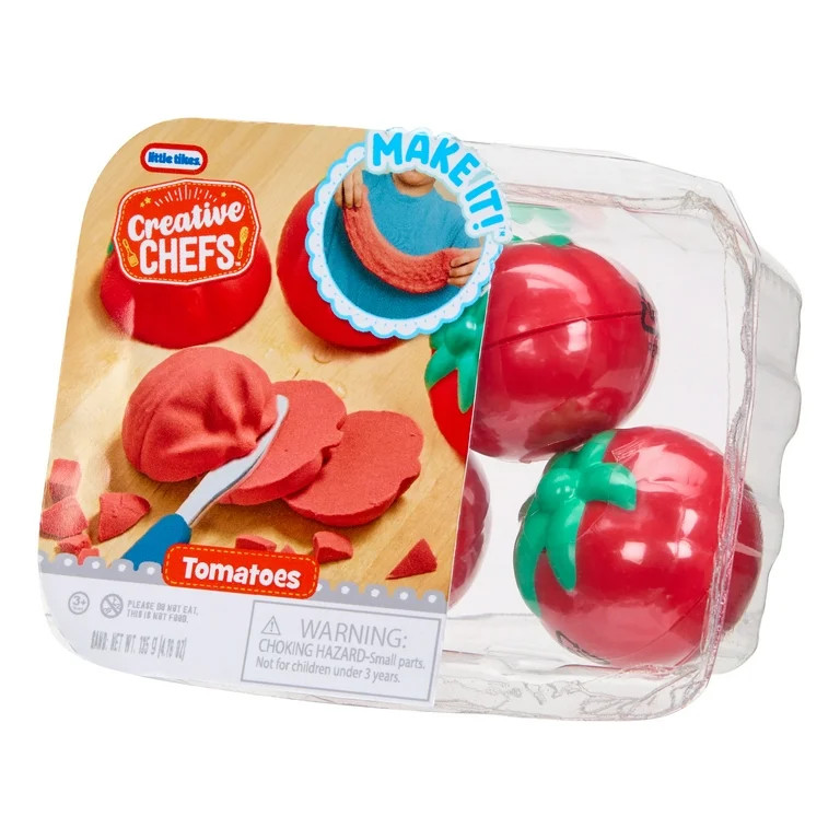 Creative Chefs Basket of Tomatoes with Make-It Mix Play Sand, Ages 3+ | Walmart (US)