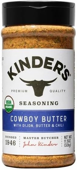 Kinder's Organic Cowboy Butter Seasoning, 11.5 Ounce | Amazon (US)