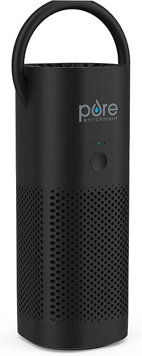 PureZone Mini Portable Air Purifier - Cordless True HEPA Filter Cleans Air & Eliminates 99.97% of... | Amazon (US)