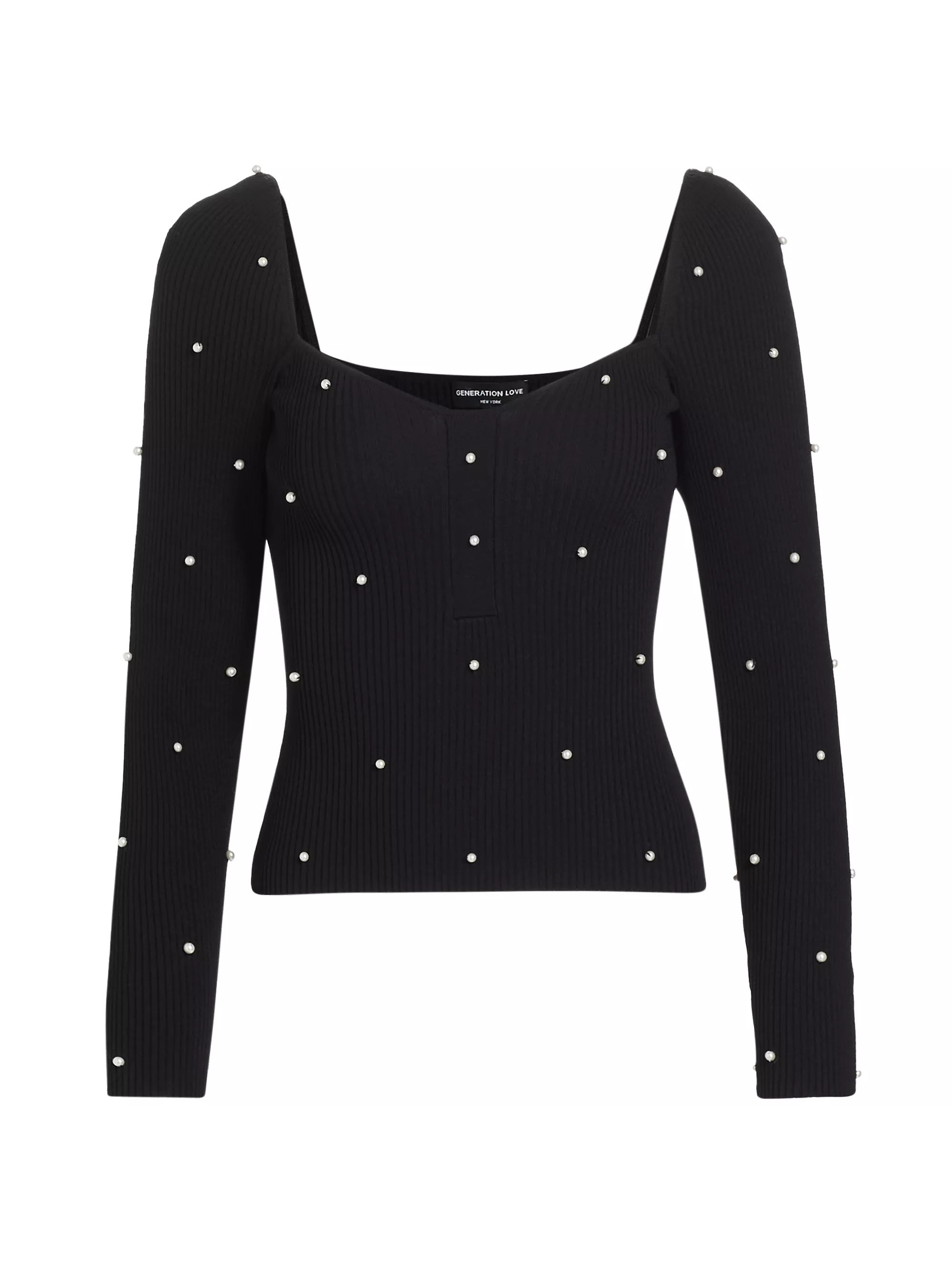 Marlee Faux Pearl Sweater | Saks Fifth Avenue