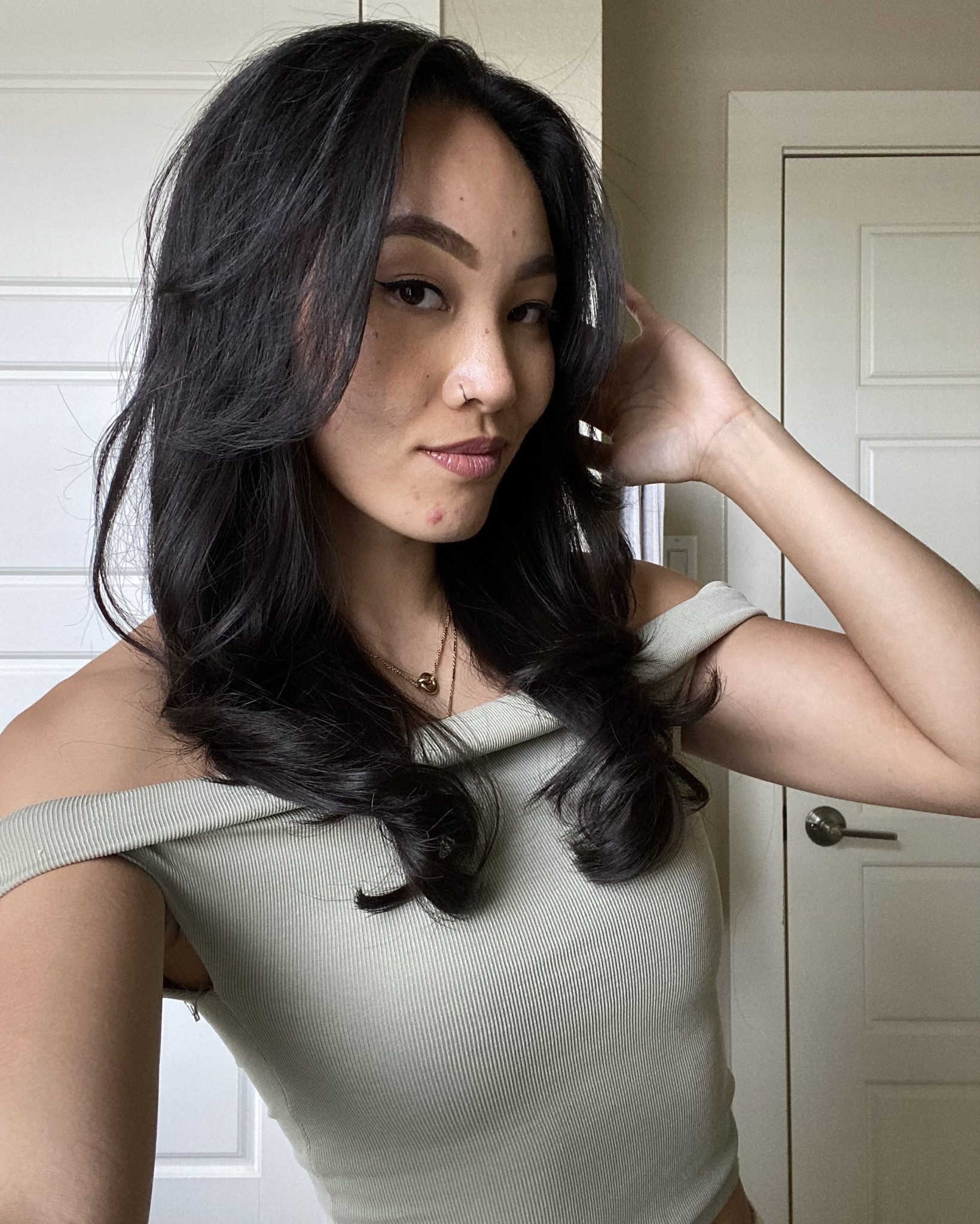 THE proposal outfit 🥹🥹🥹 wearing 2XS in the top, XS  bottoms!