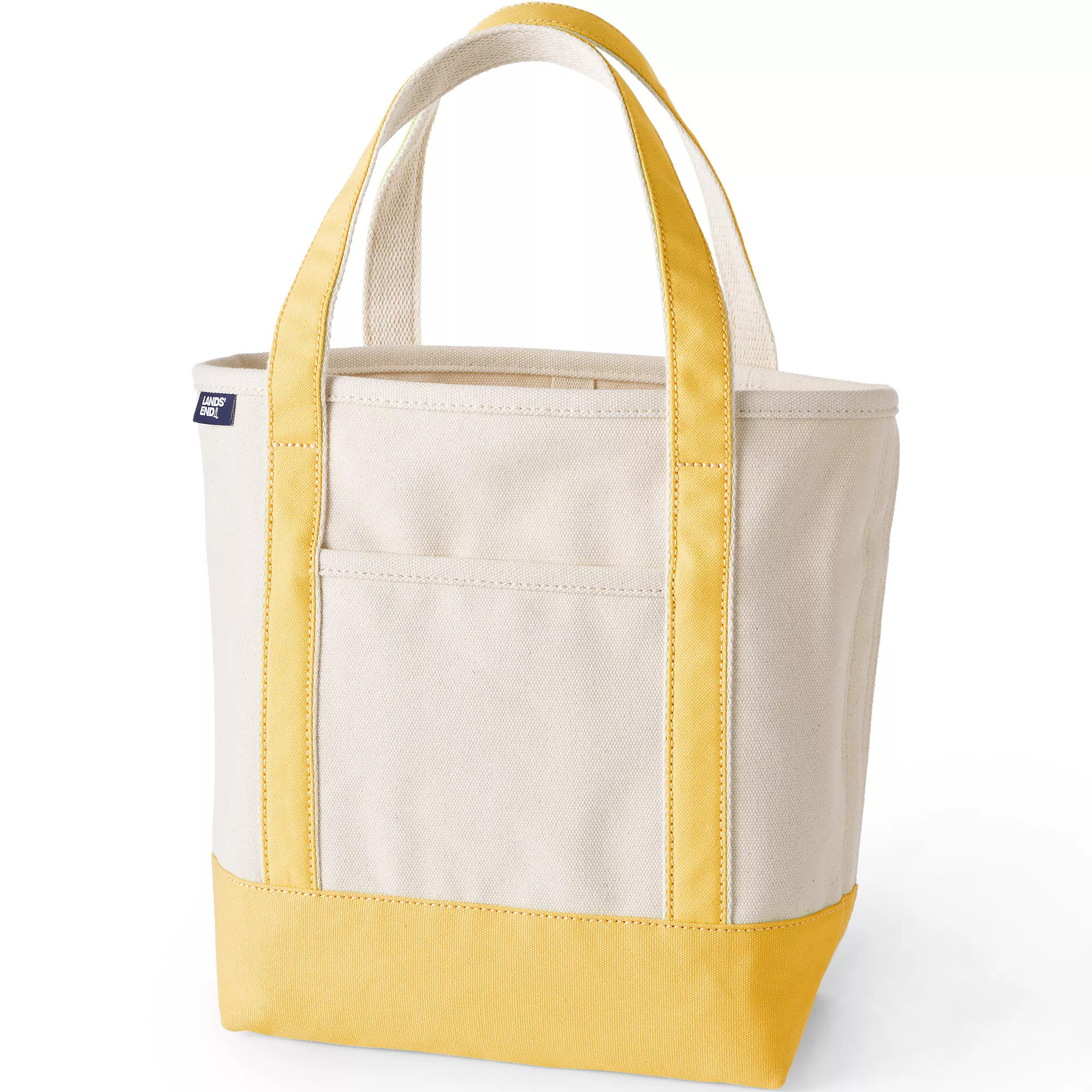 Medium 5 Pocket Open Top Canvas Tote Bag | Lands' End (US)