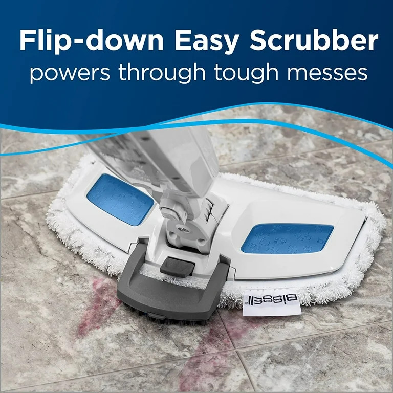 BISSELL PowerFresh Scrubbing and Sanitizing Steam Mop, Corded, for Sealed Hard Floors, Easy Scrub... | Walmart (US)