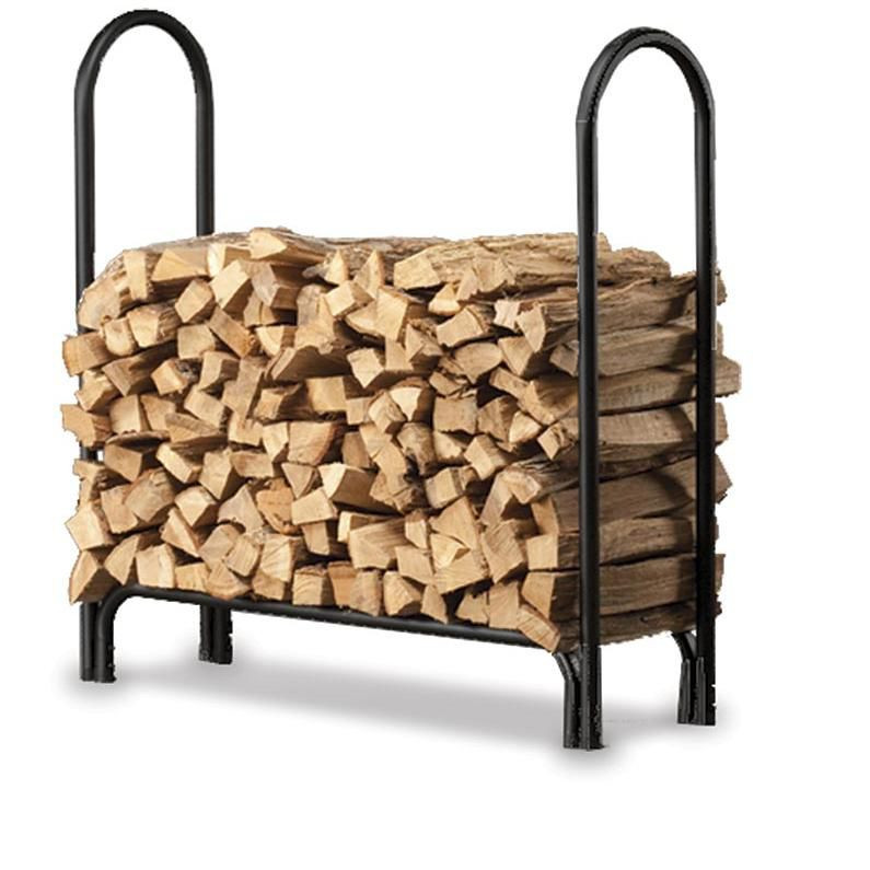 Plow & Hearth - Medium Heavy-Duty Steel Firewood Log Rack, 45" L x 13" W x 45" H | Target