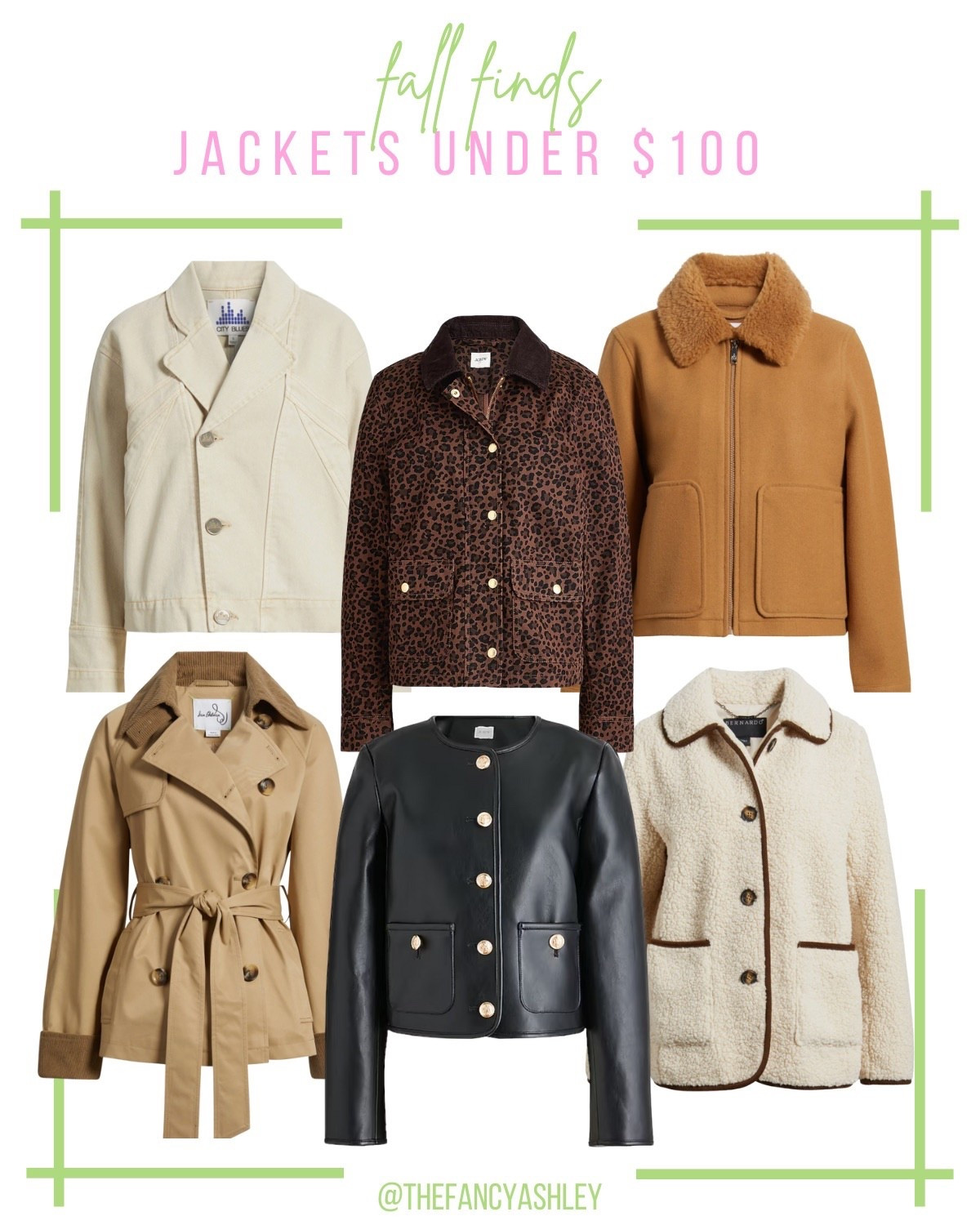 Fall find - jackets under $50! Rounded up the cutest fall jackets that are all under $50 and perfect for layering. Great for adding that extra layer to all your fall outfits! Fall jackets | under $50 | layering pieces | fall outerwear | fall coats

#LTKStyleTip #LTKSeasonal #LTKFindsUnder100