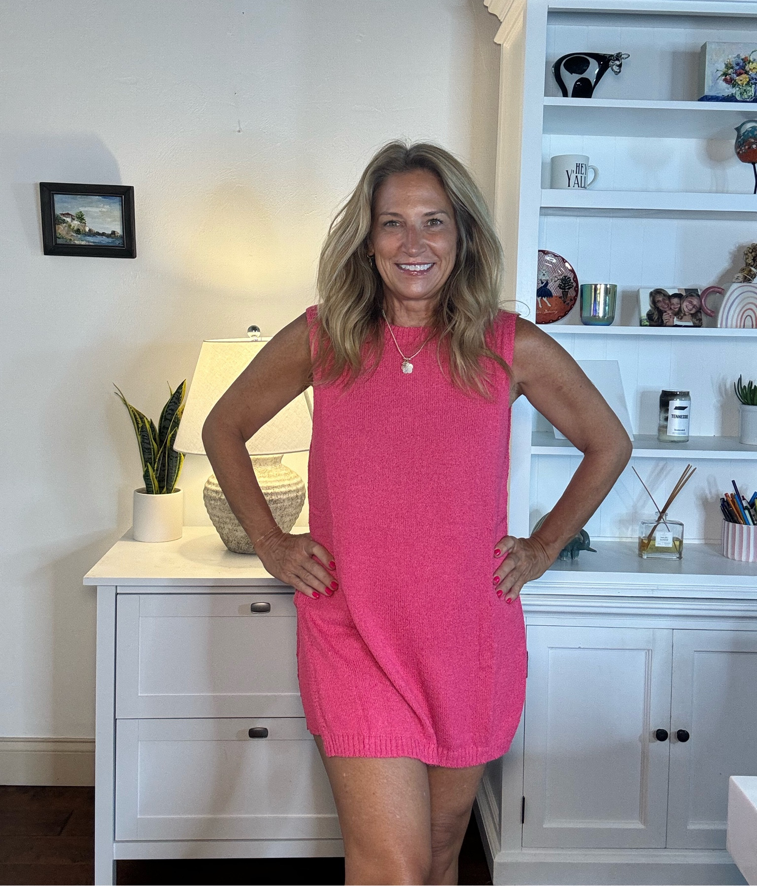 This set is sooo good!  It’s lightweight and soft. Not see through! It comes in a lot of colors too!  I’m wearing a medium  

#LTKOver40 #LTKStyleTip #LTKSeasonal
