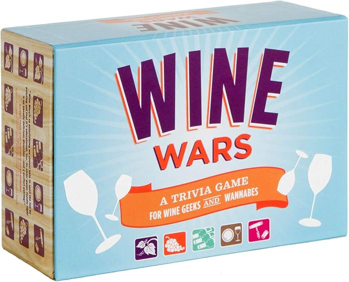 Wine Wars : A Trivia Game for Wine Geeks and Wannabes (Gifts for Winos, Wine Lover Gifts, Adult T... | Amazon (US)
