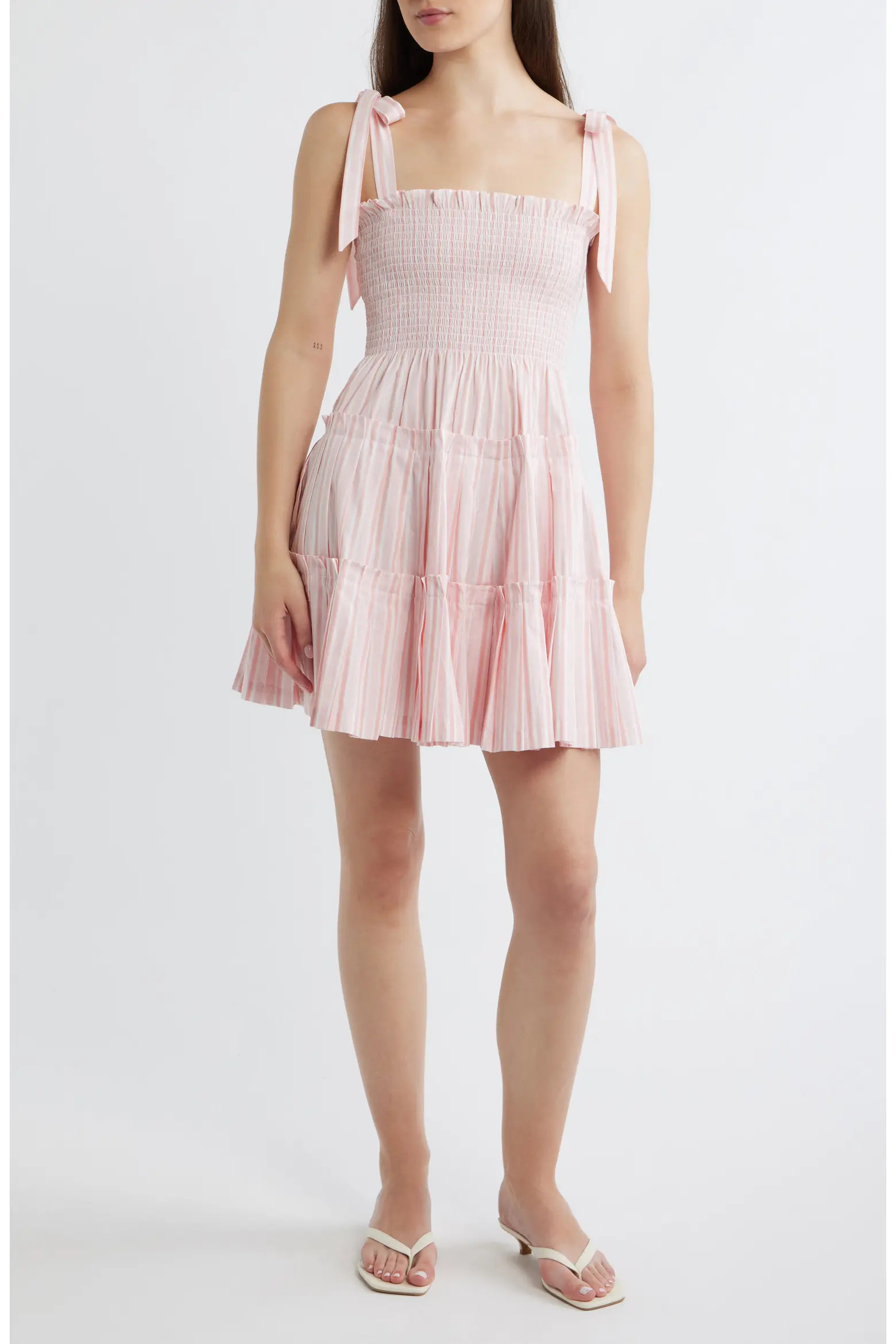 The Ribbon Tie Strap Minidress (Women) | Nordstrom | Nordstrom