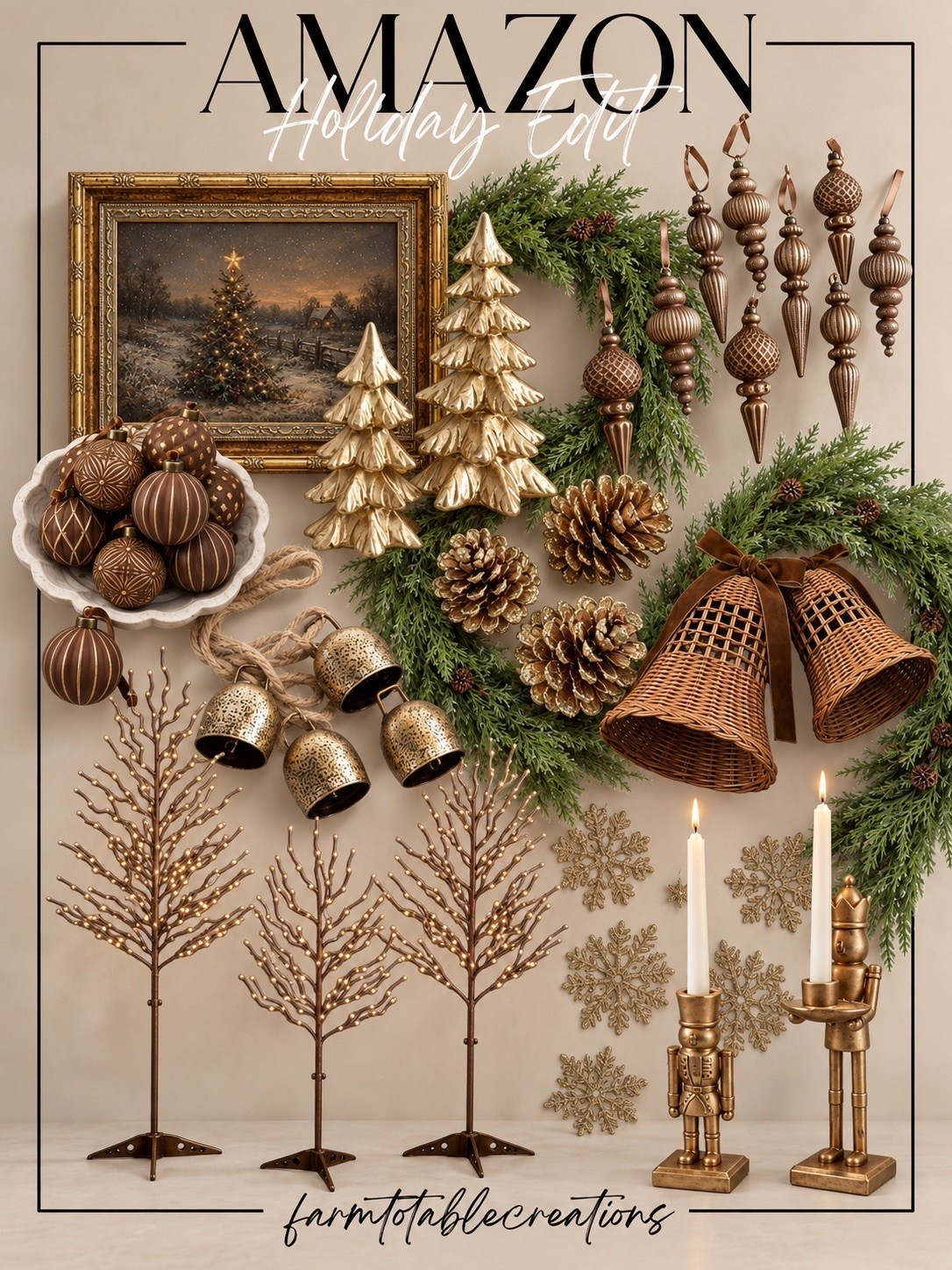 The Amazon Holiday Edit 🎄

Amazon Christmas finds are officially taking over! I rounded up some of the prettiest holiday pieces for adding that warm, collected Christmas look throughout your home. So many good finds to mix in with what you already have—and these would look beautiful year after year.

#AmazonHome #AmazonChristmas #ChristmasDecor #HolidayDecor #ChristmasHome

#LTKSeasonal #LTKHome #LTKSaleAlert
