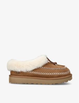 Tasman Alpine contrast-stitch suede ankle boots | Selfridges