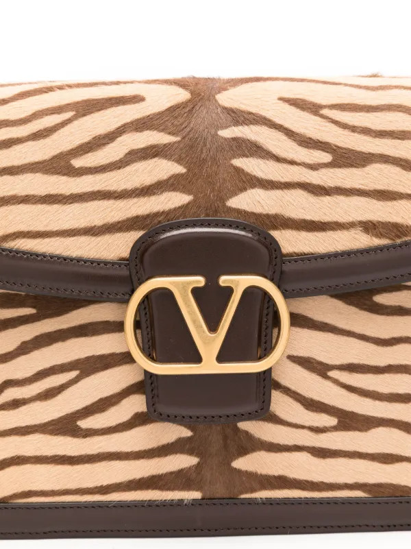 Valentino Garavani 9TO5 Shoulder Bag | Neutrals | FARFETCH | Farfetch Global