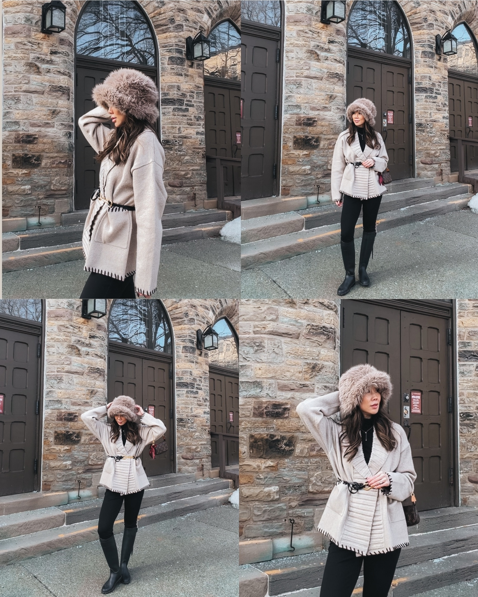Cozy winter layers + a little imagination 🐶❄️
If winter is happening, I’m at least dressing for it.
Fluffy faux-fur hat, a beige wrap sweater, leggings, and riding boots — soft textures, neutral layers, and easy capsule wardrobe pieces I reach for all season. Cozy, playful, and still polished enough for everyday winter style.



#LTKFindsUnder100 #LTKSeasonal #LTKootd