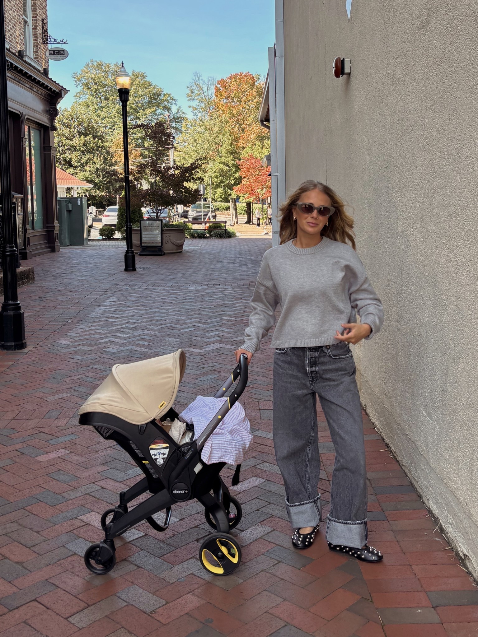 chic mom fit!! super functional but still so cute — I’m 4’11 so I cuff the pants! 

#LTKPetite #LTKSeasonal #LTKFamily