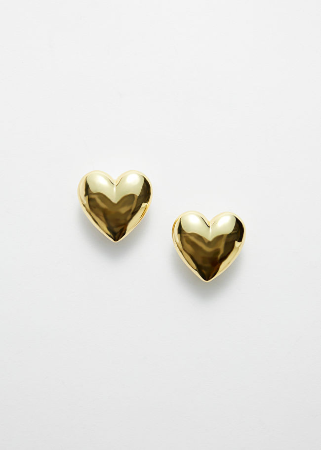 Heart Clip-On Earrings | & Other Stories (EU + UK)