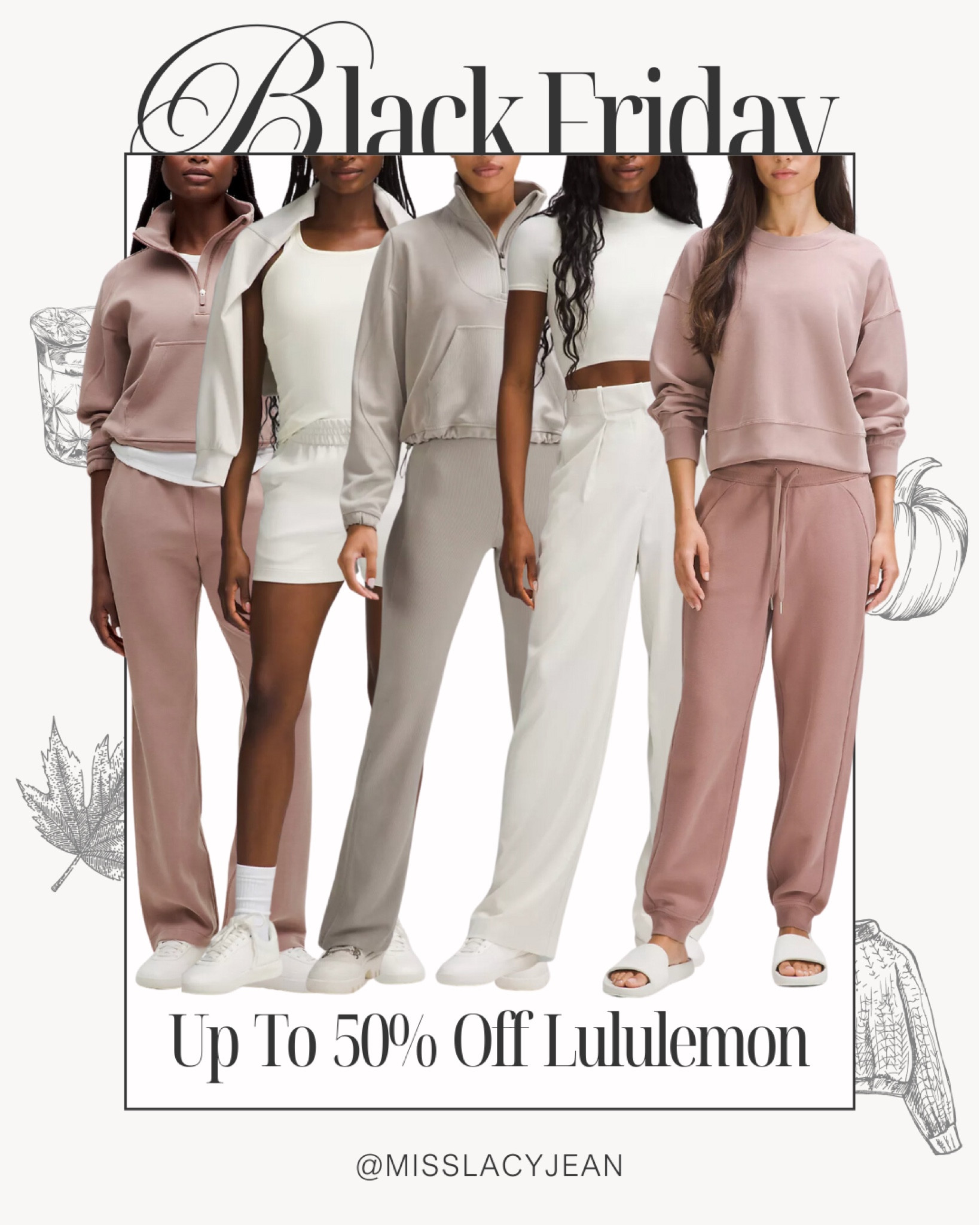 Black Friday Deals - Up To 50% Off Lululemon ✨

black friday deals // black friday 2024 // black friday sale // lululemon // lululemon outfits // lululemon scuba // lululemon leggings // gifts for her // gift ideas for her // gift guide for her

#LTKStyleTip #LTKCyberWeek #LTKFindsUnder100