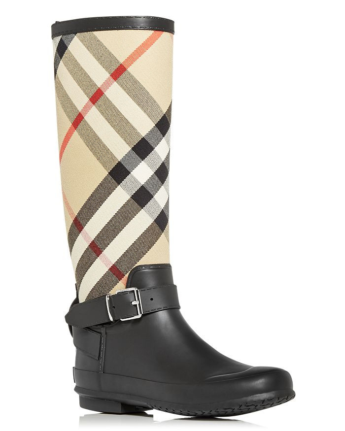 Women's Simeon Check Rain Boots | Bloomingdale's (US)