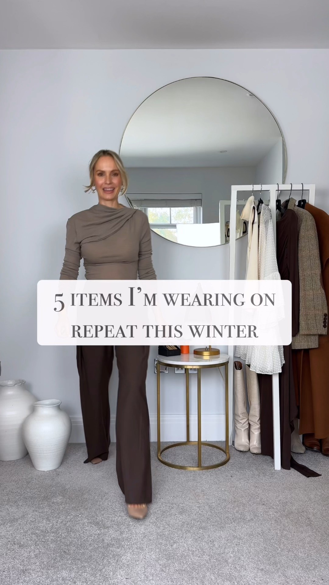 ad | 5 items I will be wearing on repeat this winter. ❄️ 

These 5 key pieces are going to cover me for most occasions in the next few months.

1. This elegant asymmetric 100% merino wool top by Roderic Wong. 
Warm and sophisticated, it’s such a winner in my wardrobe. 

2. A classic slightly oversized herringbone blazer by Ms Mug. That quintessential English country side look with a contemporary twist. 

3. This super chic maxi dress by Nhat Viet. Don’t know what to wear to a gallery opening? This is it - effortlessly elegant.

4. I’m slightly obsessed with how well this cape style wool coat by Christina Fassbender goes with my favourite boots. This is definitely a statement piece with a bit of drama. 

5. The perfect pleated trousers by Sang Hee Chun who has previously worked at Givenchy, McQueen, Balenciaga and Loewe. 

All of these pieces are available at Fabrique, they work with over 350 independent designers worldwide wide. It’s one of my favourite platforms to explore new designers - both emerging and already established. 

For new users use code “Tess15” for 15% off. Or if you are a returning customer “Tess10” for 10% off. 

#tessmontgomery #capsulewadrobe #oldmoney 

#LTKSaleAlert #LTKOver40 #LTKSeasonal