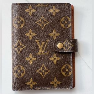💯 Authentic Louis Vuitton Monogram Agenda PM with LV RULER | Poshmark