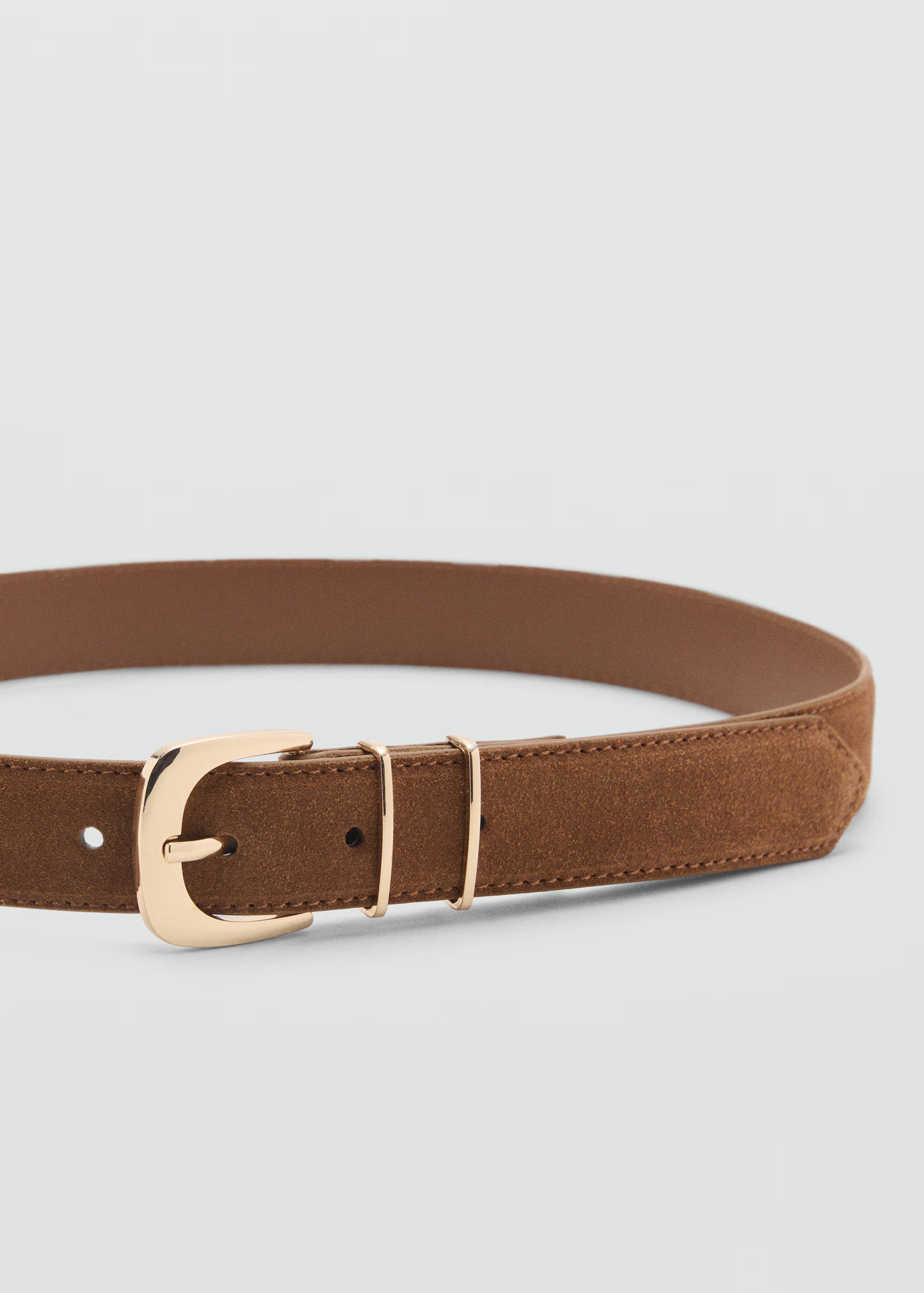 Suede belt | MANGO (UK)