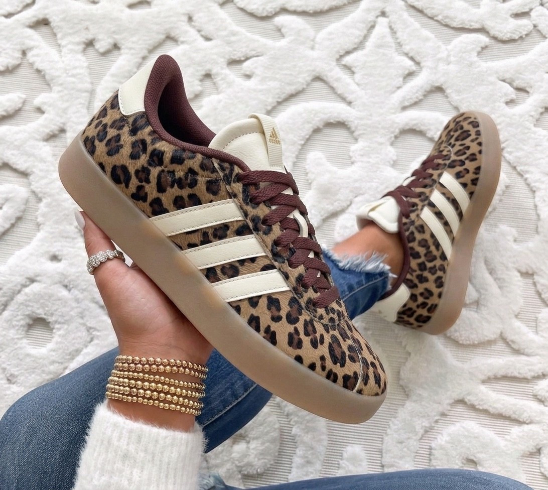 The Adidas leopard VL Court 3.0 fit true to size