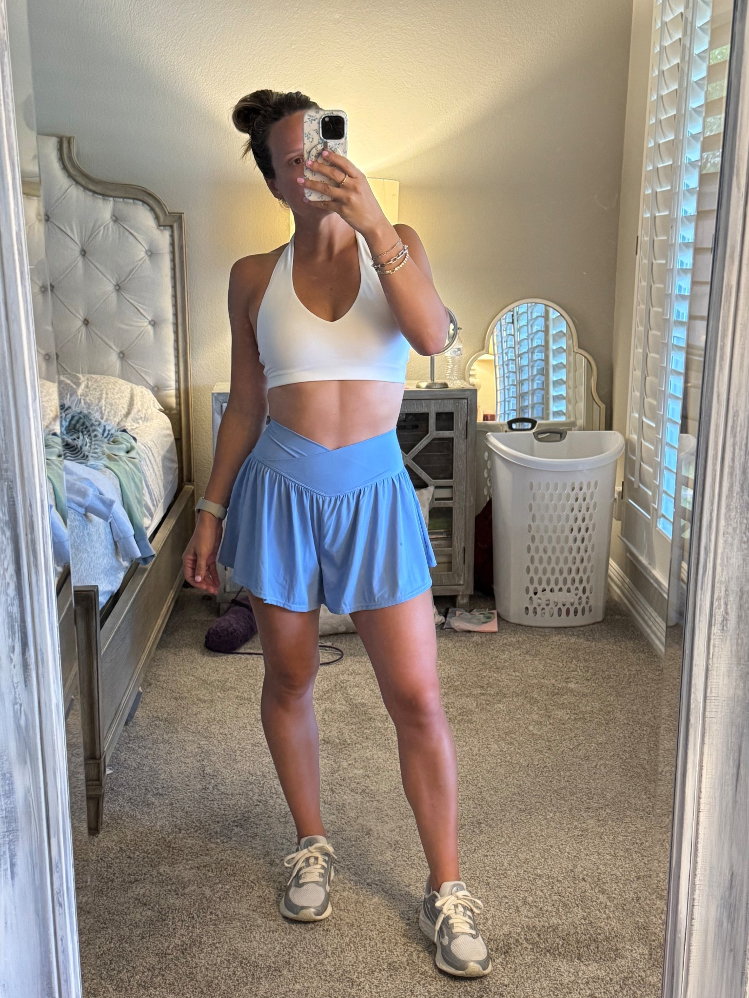 My favorite Amazon workout finds!!
Wearing a small in bra & shorts
Amazon finds
Halter sports bra
Butterfly shorts
Crossover shorts
Flowy shorts

#LTKActive #LTKFindsUnder50